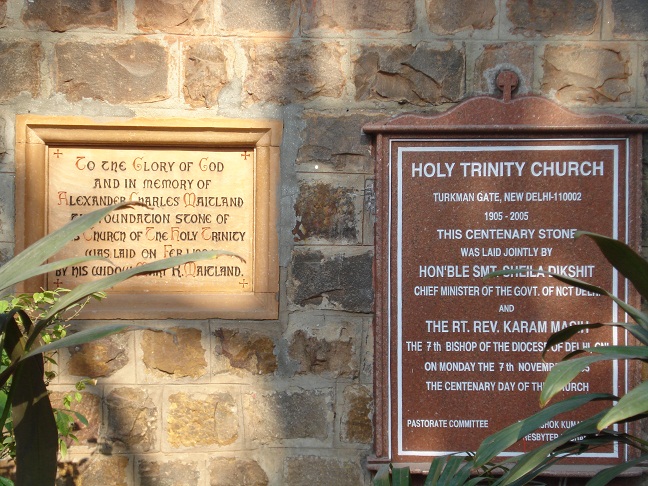 Trinity Church Centenary Stone