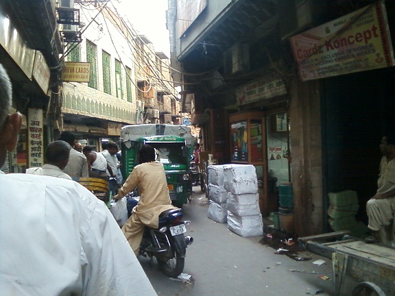 rickshaw ride chandni chowk