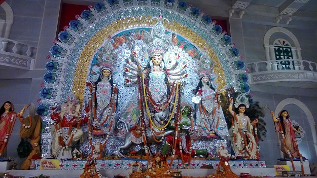 Durga Puja Pandal, CR Park