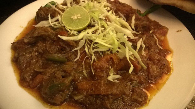 Afghan food delhi kadhai mutton