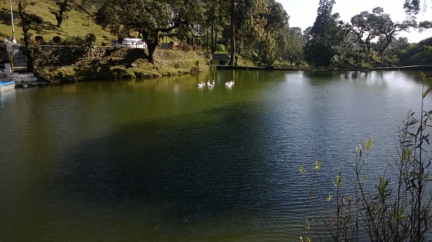 bhulla tal lake in lansdowne hills