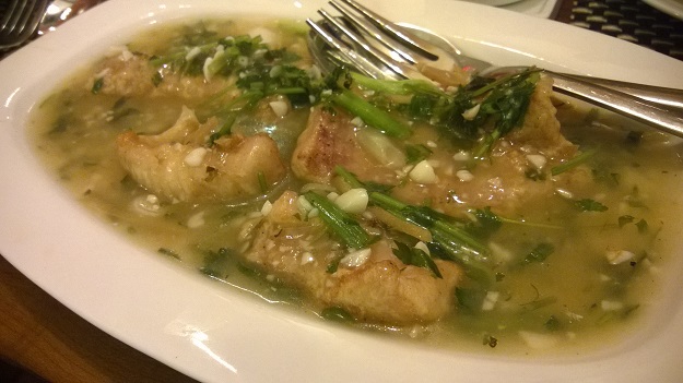 lemon coriander fish rigo restaurant