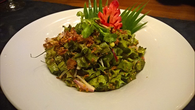 winged beans salad at neung roi delhi