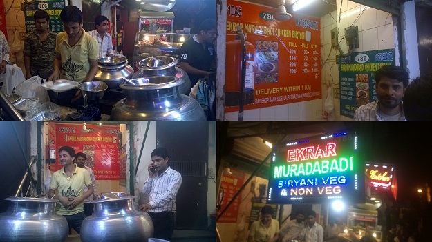 ekrar moradabadi biryani delhi