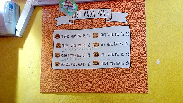 just vada pav delhi