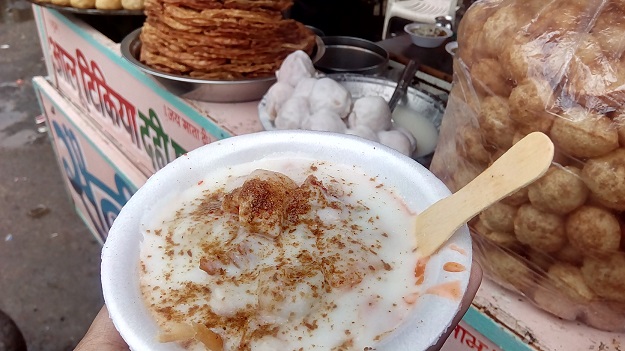 dahi papdi alwar streetfood