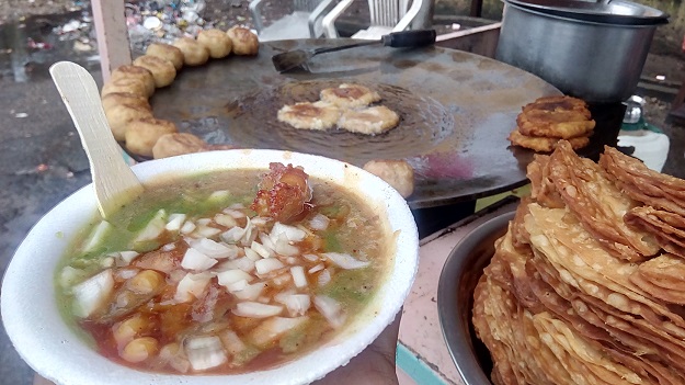 alu tikki and sabzi alwar