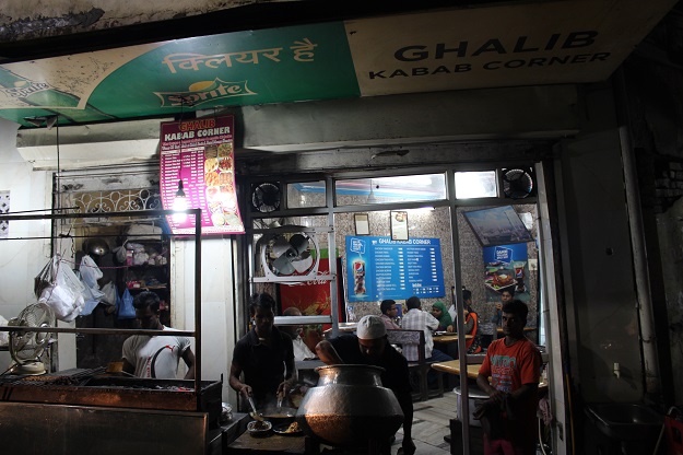 ghalib kebab corner nizamuddin